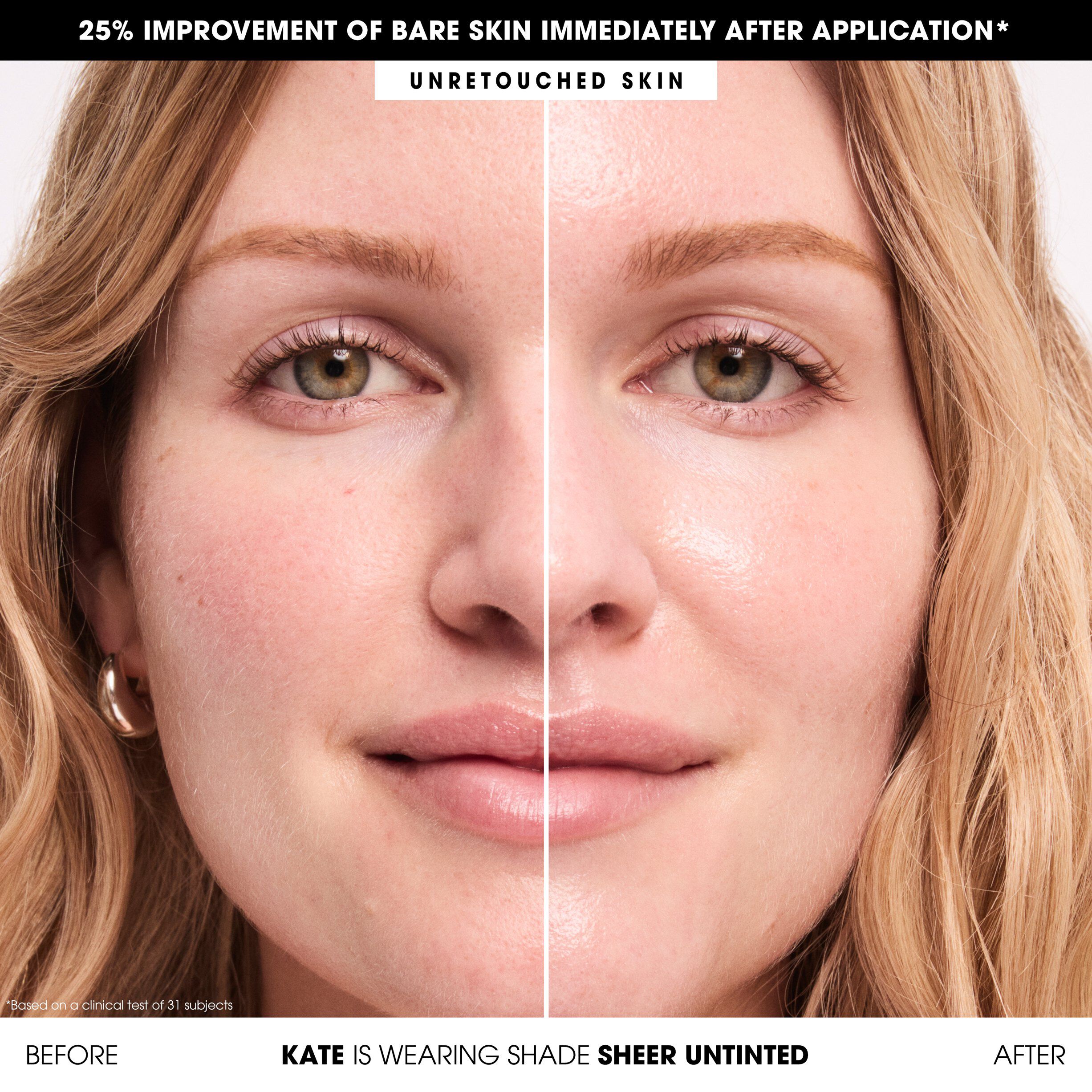 BARESKIN Daily Dewy Sunscreen Mineral SPF 30