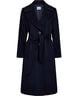 Cashmere Coat W - Clareta Belt Midi