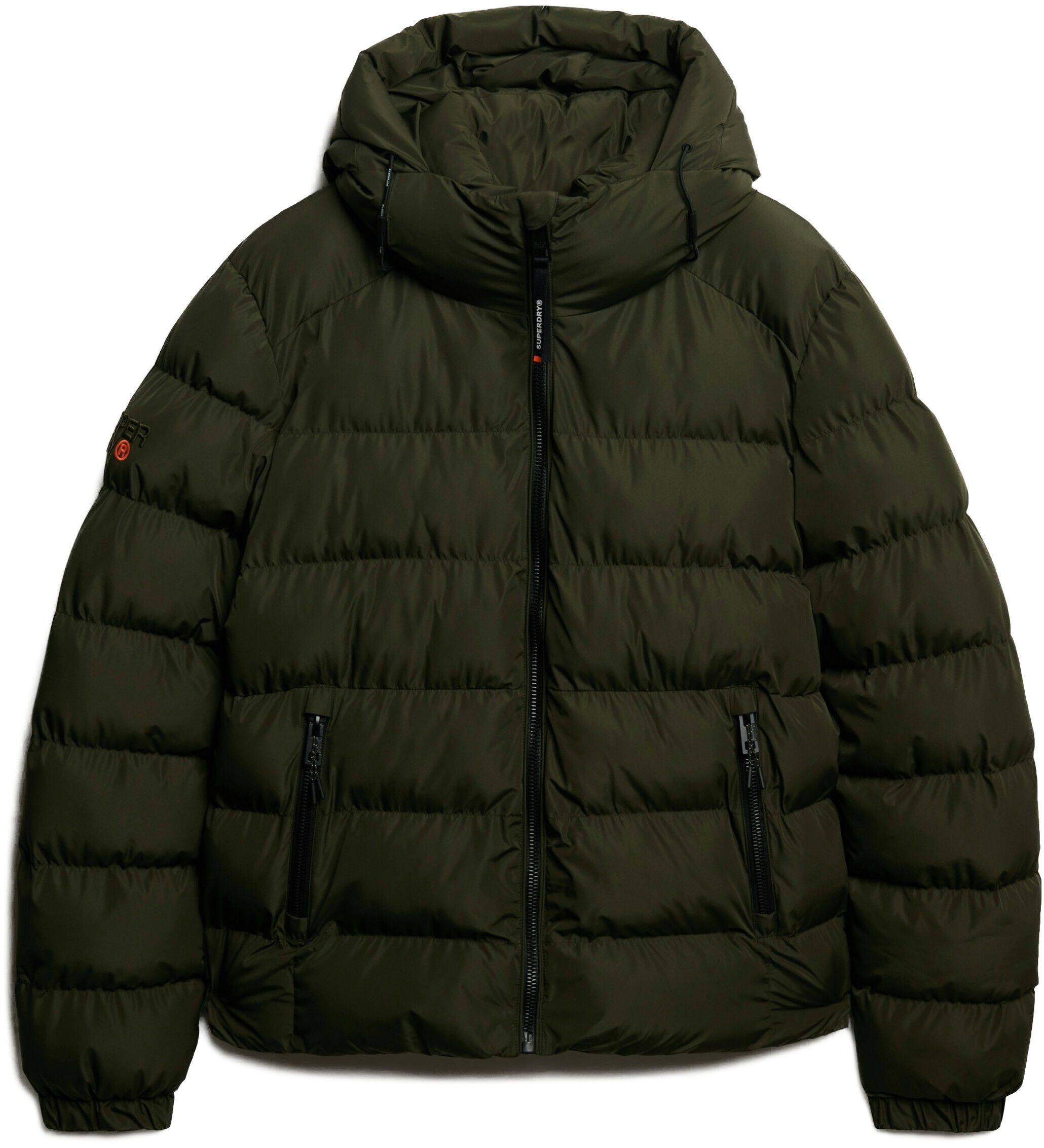 HOODED SPORTS PUFFER JACKET