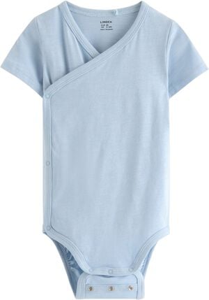 Body wrap shortsleeve slub bas