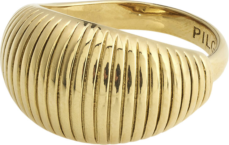 XENA recycled ring gold-plated