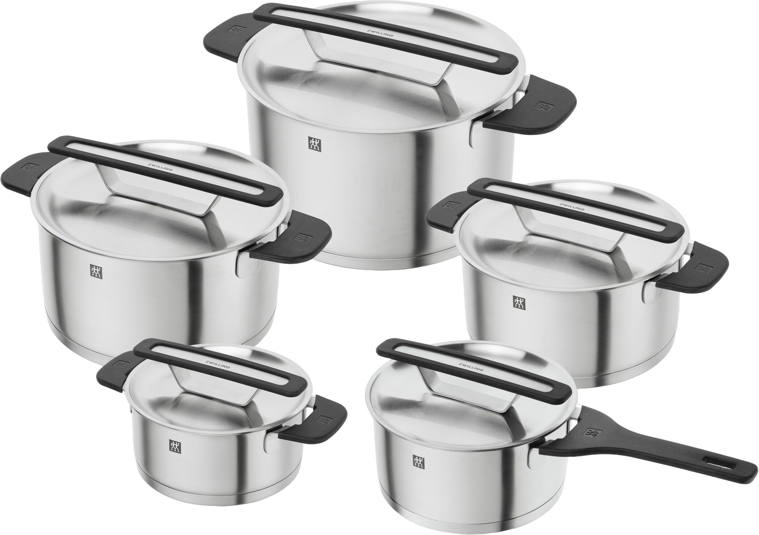 More, 5-st, Gryt & kastrullset, Silver