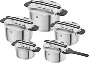More, 5-st, Gryt & kastrullset, Silver