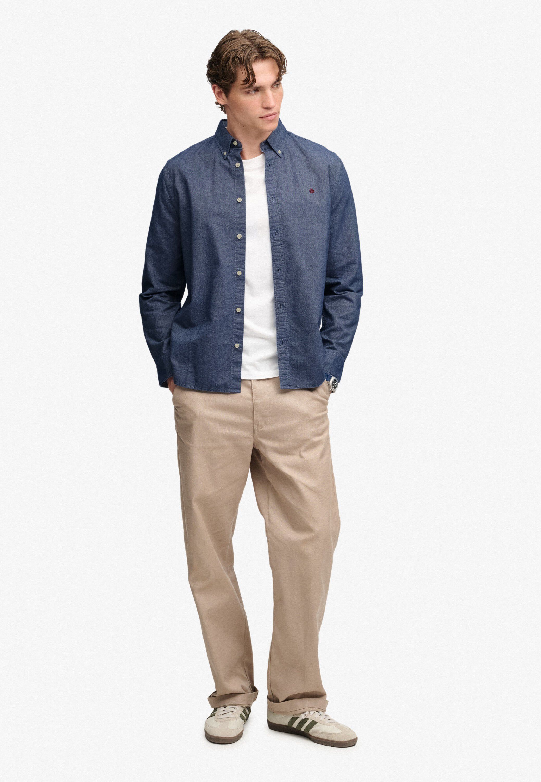 PREPPY OXFORD L/S SHIRT