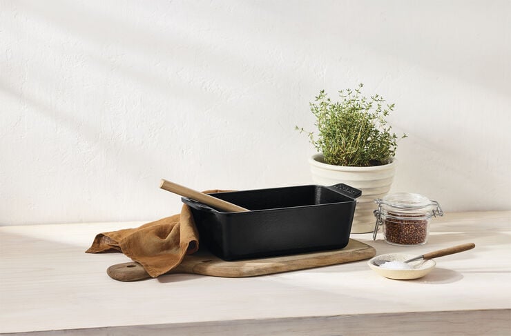 Brødform 23cm Matte Black