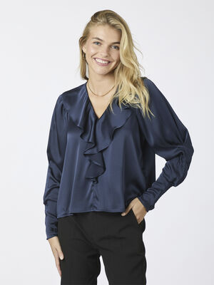 Sandie Sateen Blouse