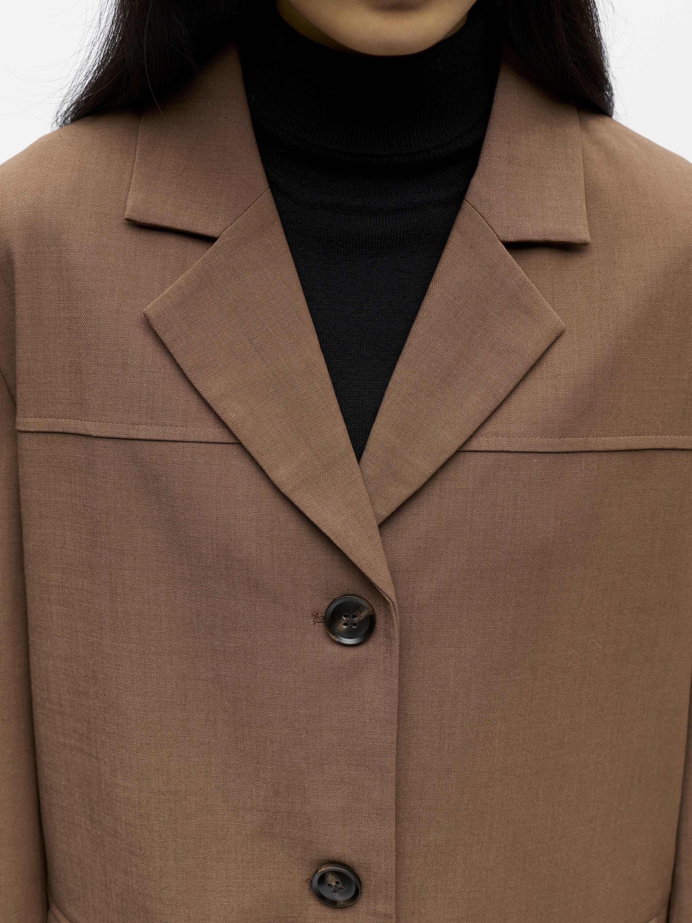 OBJINELA L/S LO BLAZER E AW FAIR 25