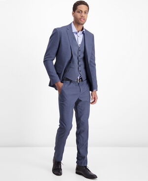 Checked mens suit
