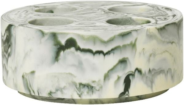 Mist Toothbrush Holder Multi - Emerald Off-white