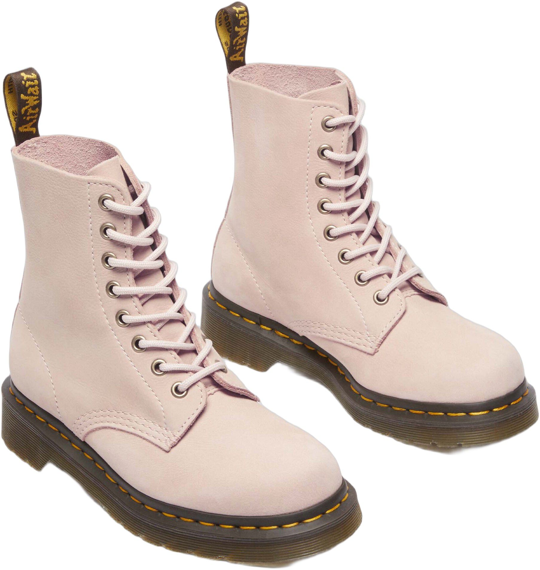 1460 Pascal Powder Pink Milled Nubuck Wp