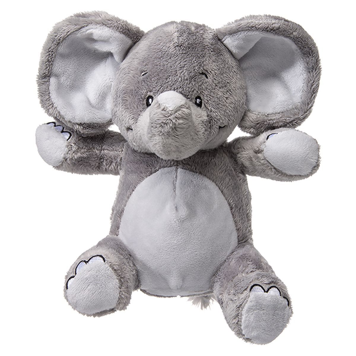 ELEFANT 27CM GR&Aring; MY TEDDY
