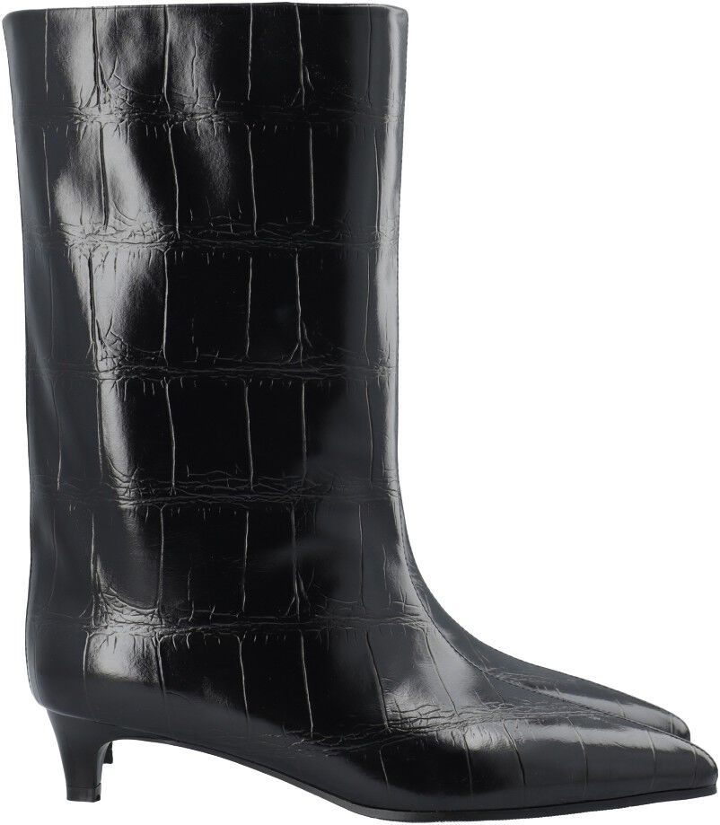 BIAAMELIA Wide Mid Pull On Boot Faux Leather