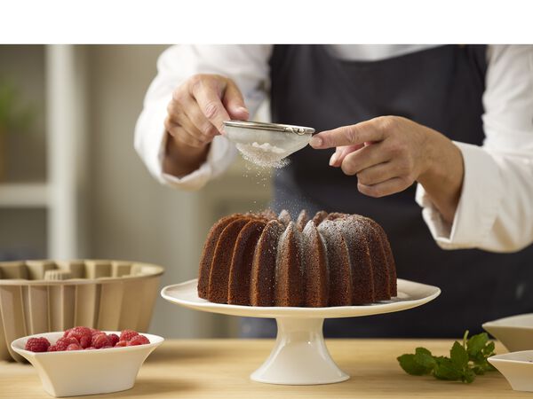 Sockerkaksform Slice 24 x 10 cm Rose gold