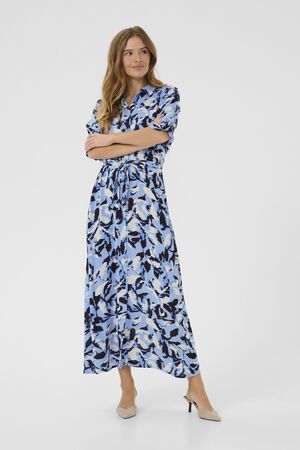 KAmira Plain Weave Dress Printed