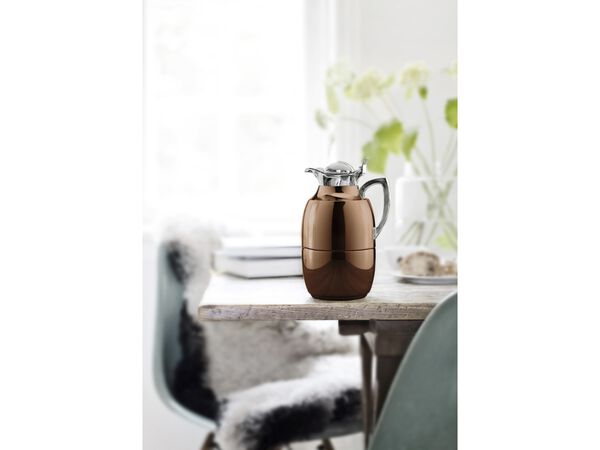 Termoskanna Juwel 1 liter Koppar Rostfrit stål