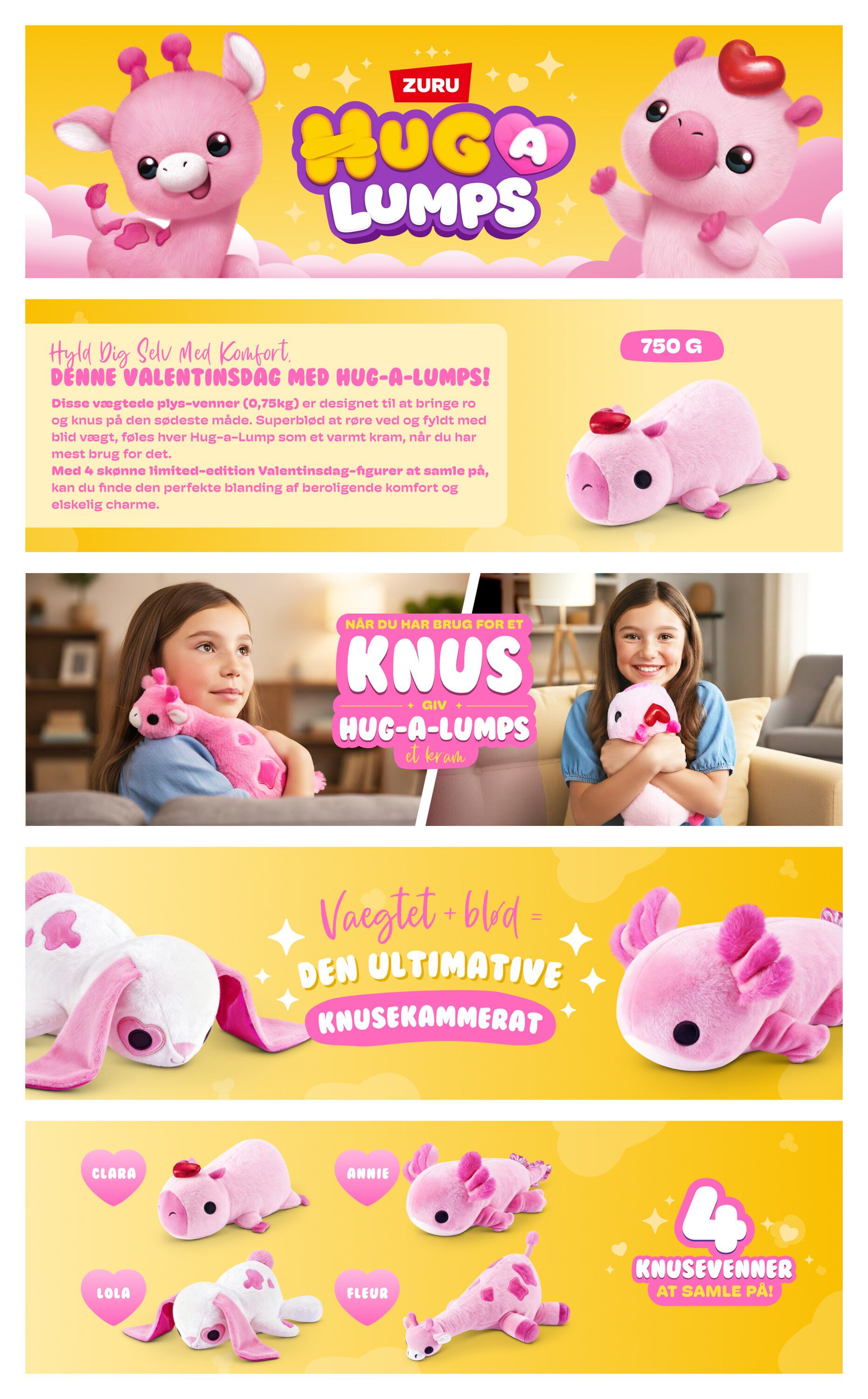 Hug A Lumps Small - Love S1, 7pcs