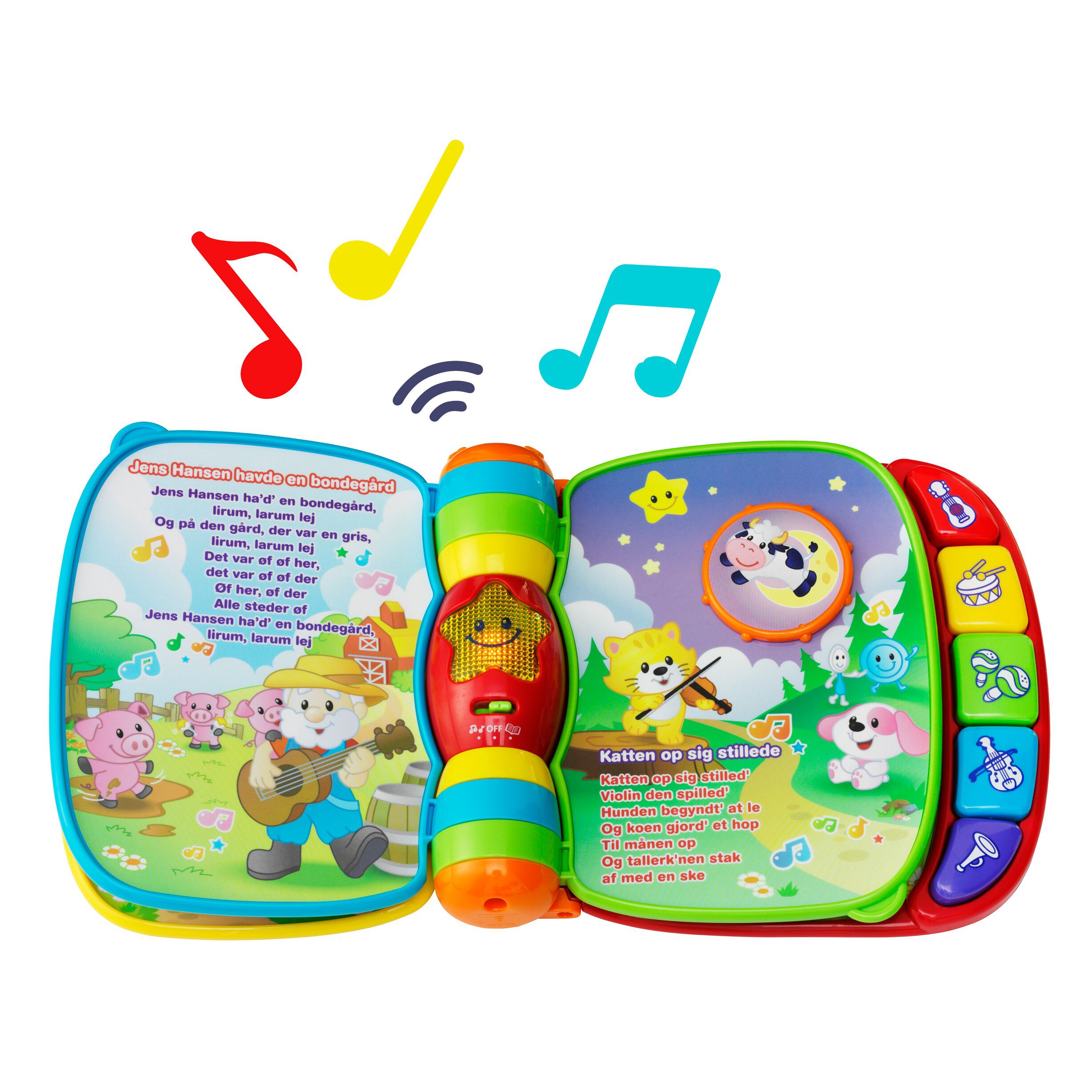 Vtech Musikbog m sange