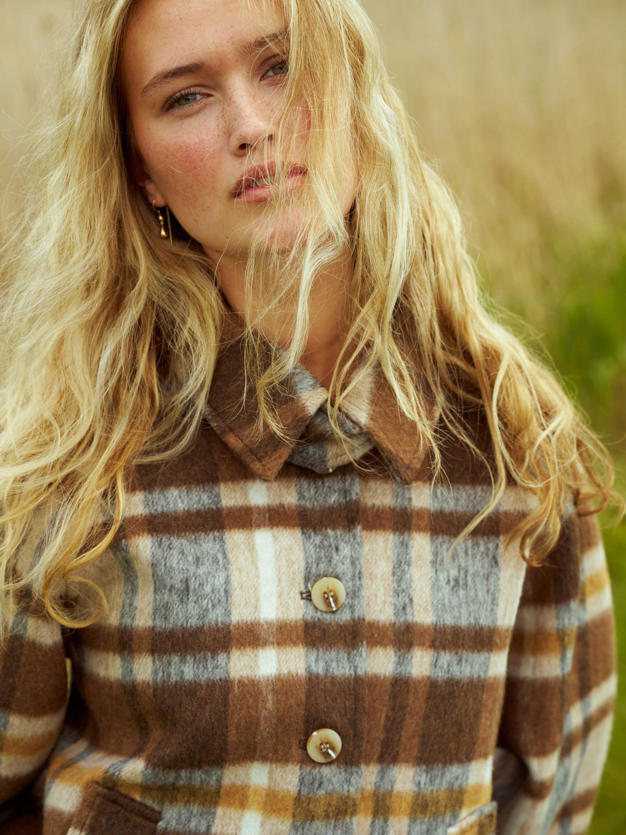 Quinn Check Jacket
