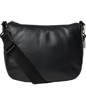 MELLOW LEATHER HOBO / NERO