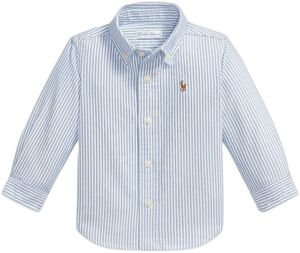 Striped Cotton Oxford Shirt