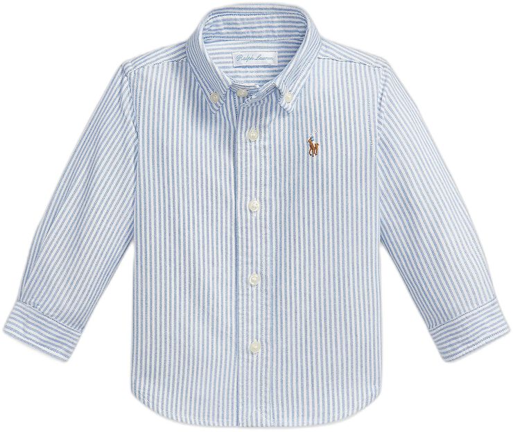 Striped Cotton Oxford Shirt