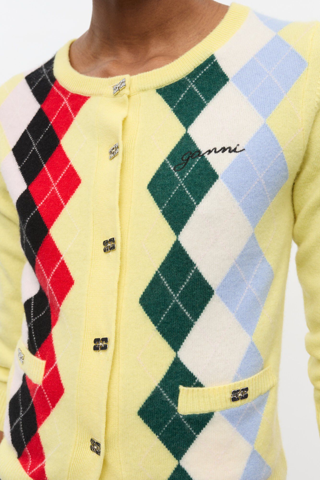 Cashmere Wool Mix Cardigan