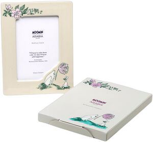 Moomin Arabia 10x15cm billedramme Vildblomst Genanvendt Interi&oslash;r