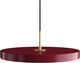 Asteria ruby red Ø 43x 14 cm, 2. 7m cordset