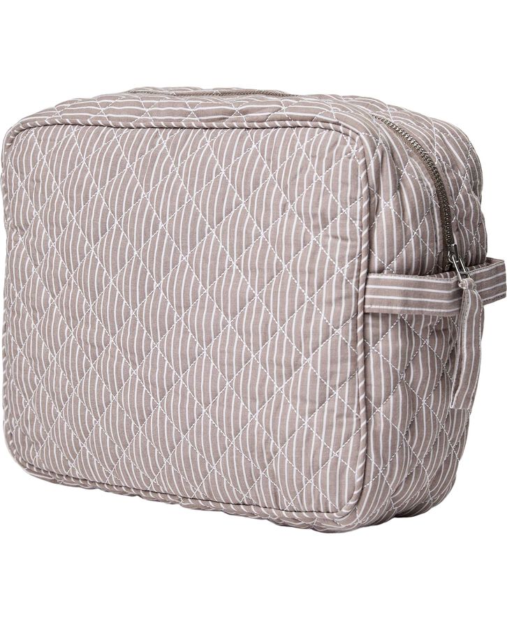 Moira 2 toilettaske Fossil Stripe Large