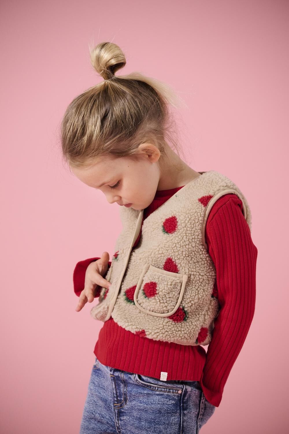 Kmghoky S/L Teddy Waistcoat Otw