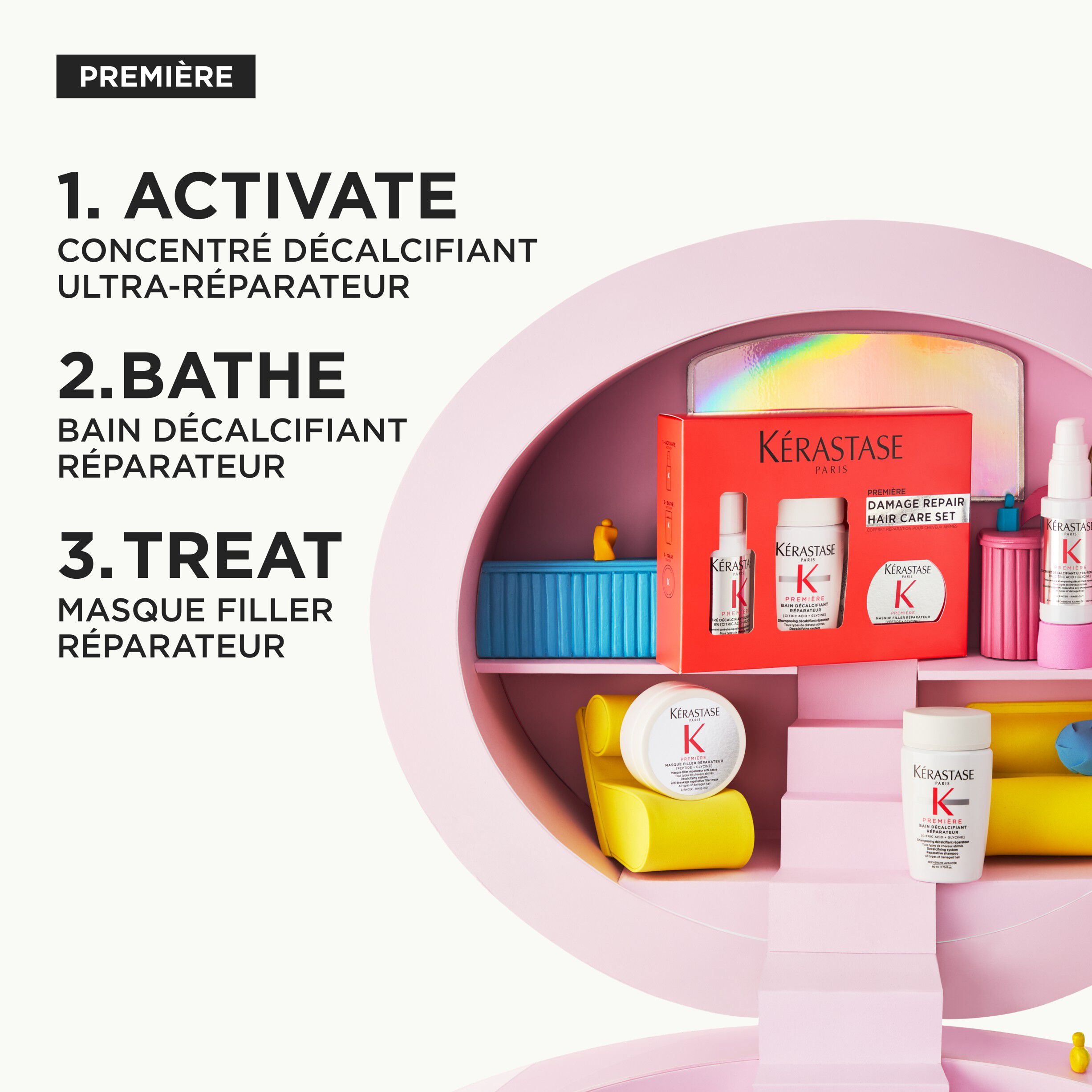 Prem&igrave;ere Discovery Set for damaged hair