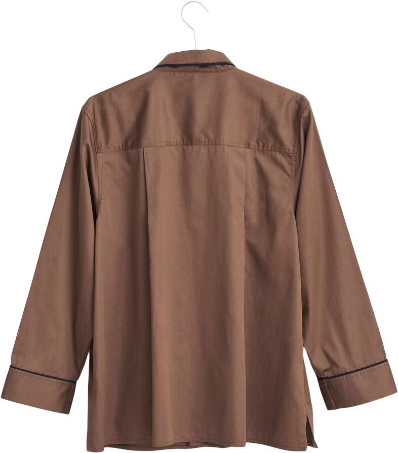 Outline Pyjama L/S Shirt-S/M-Milk C