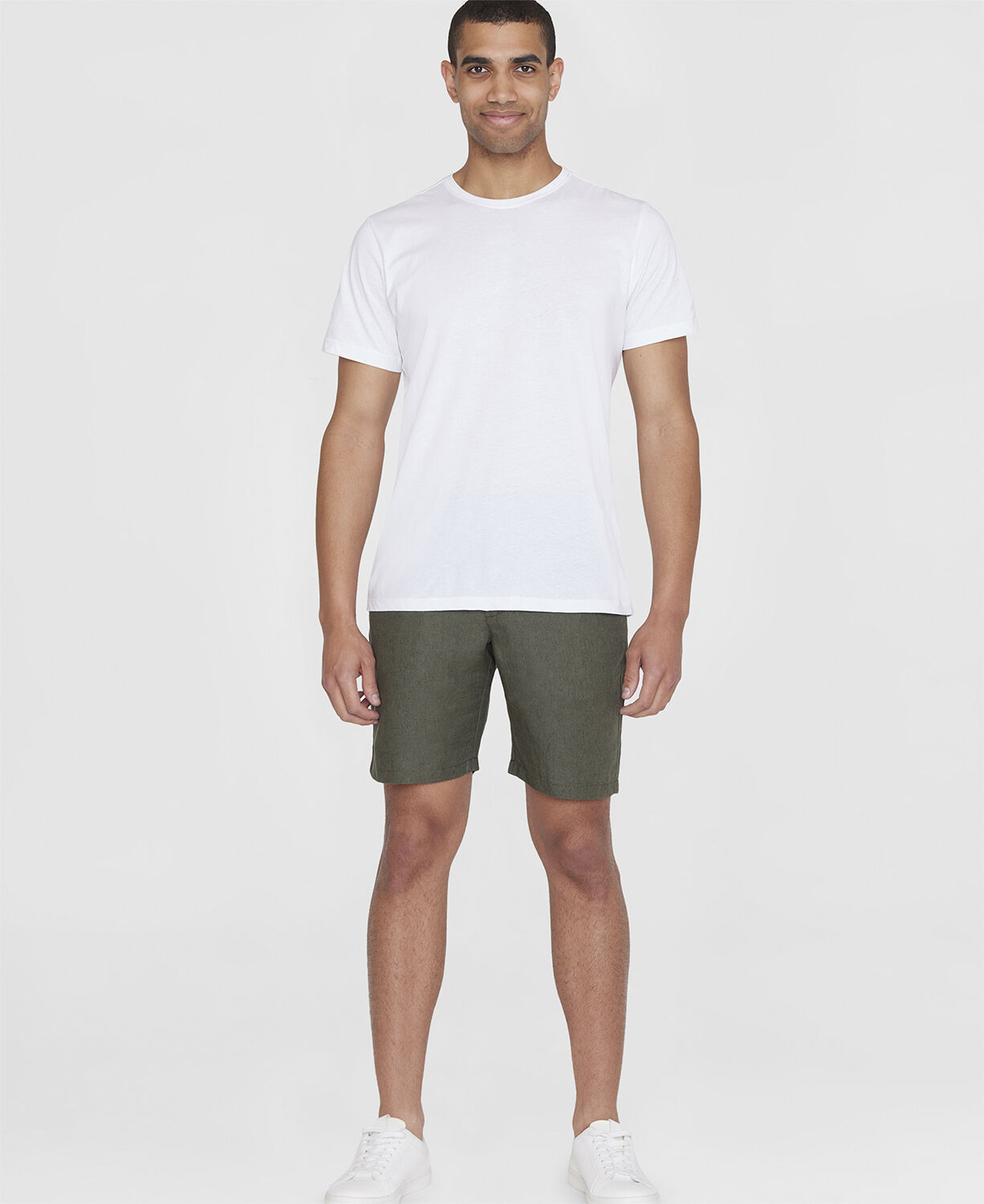 CHUCK regular linen shorts - GOTS/Vegan