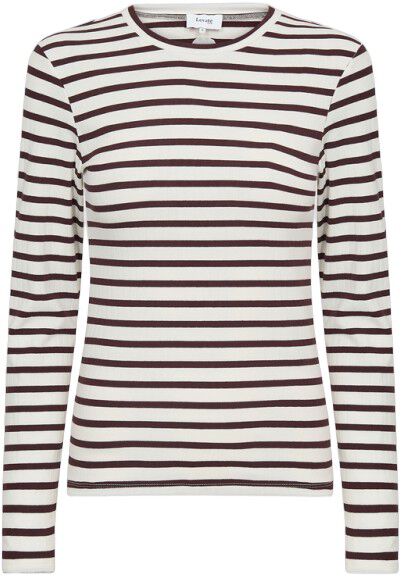 LR-NEDDIE 2 T-shirt Bordeaux