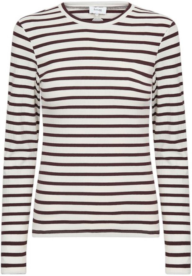 LR-NEDDIE 2 T-shirt Bordeaux