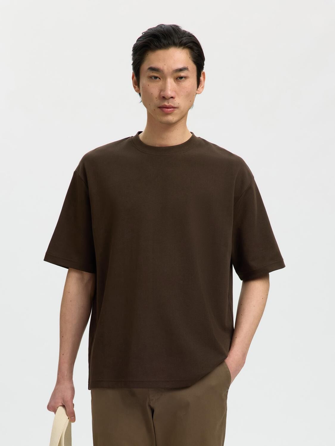 Slmlooseoscar Ss O-Neck Tee Noos