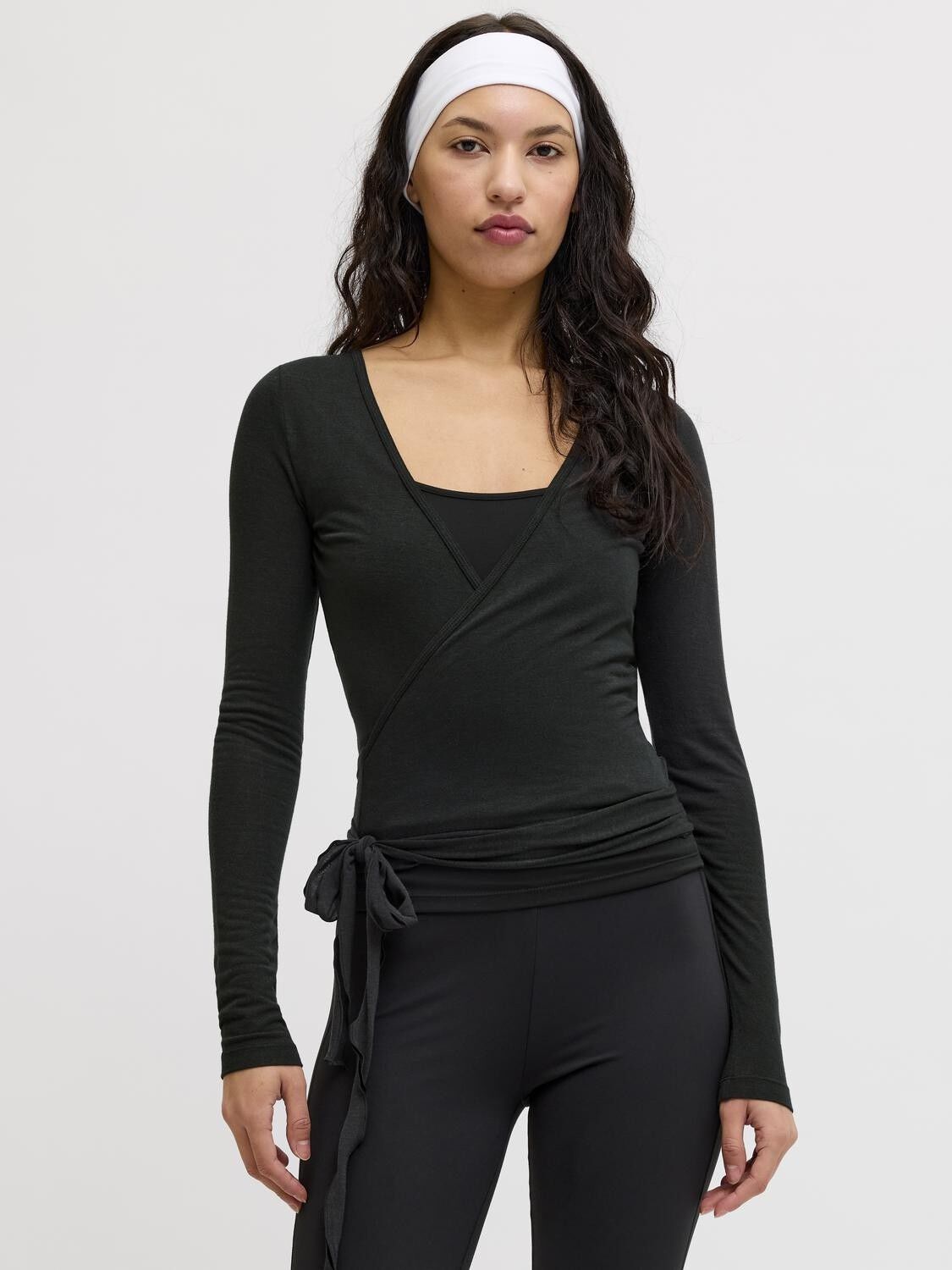 Jxluna Wrap Ls Cardigan Jrs