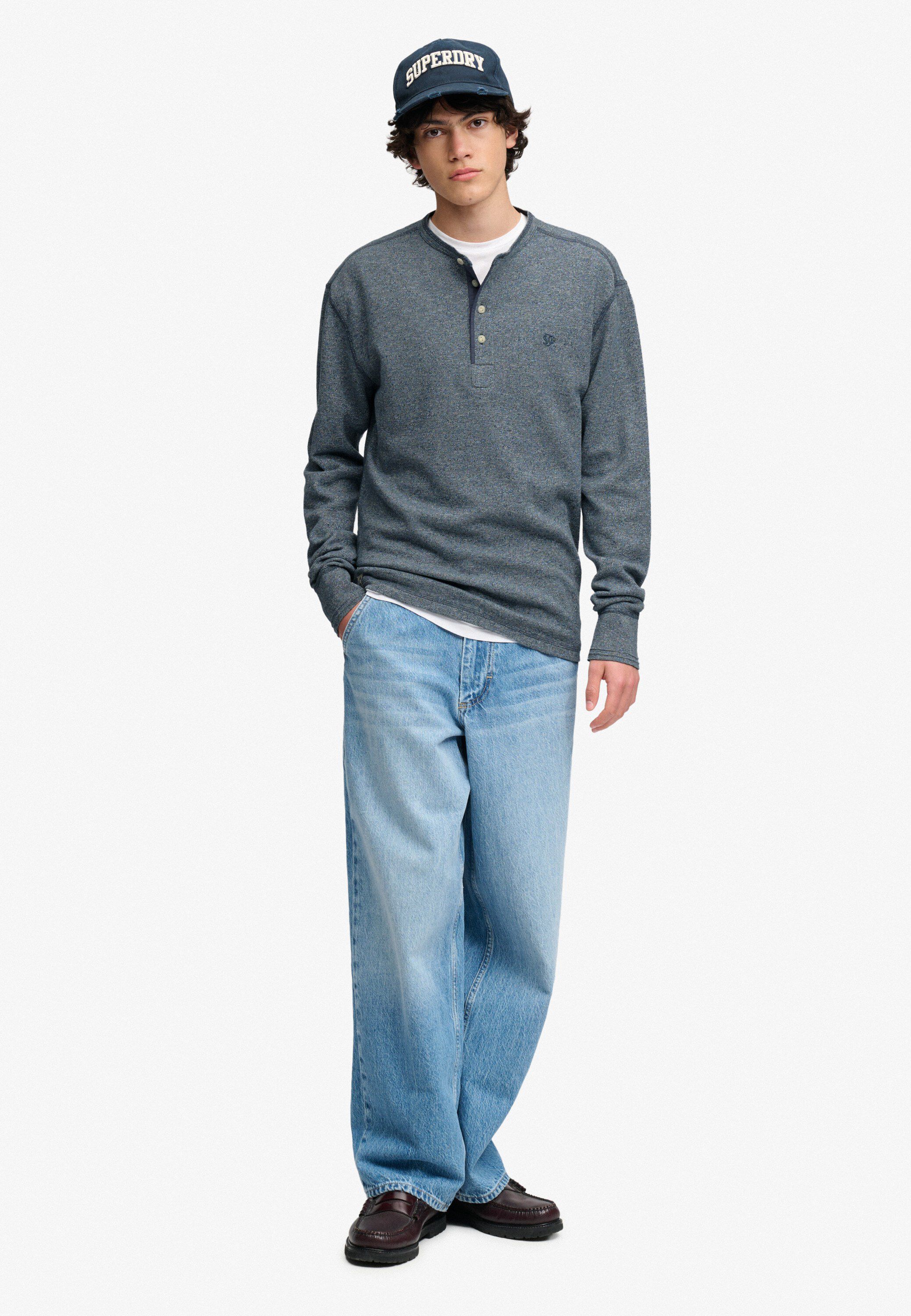 MINI SLUB WAFFLE LS GRANDAD