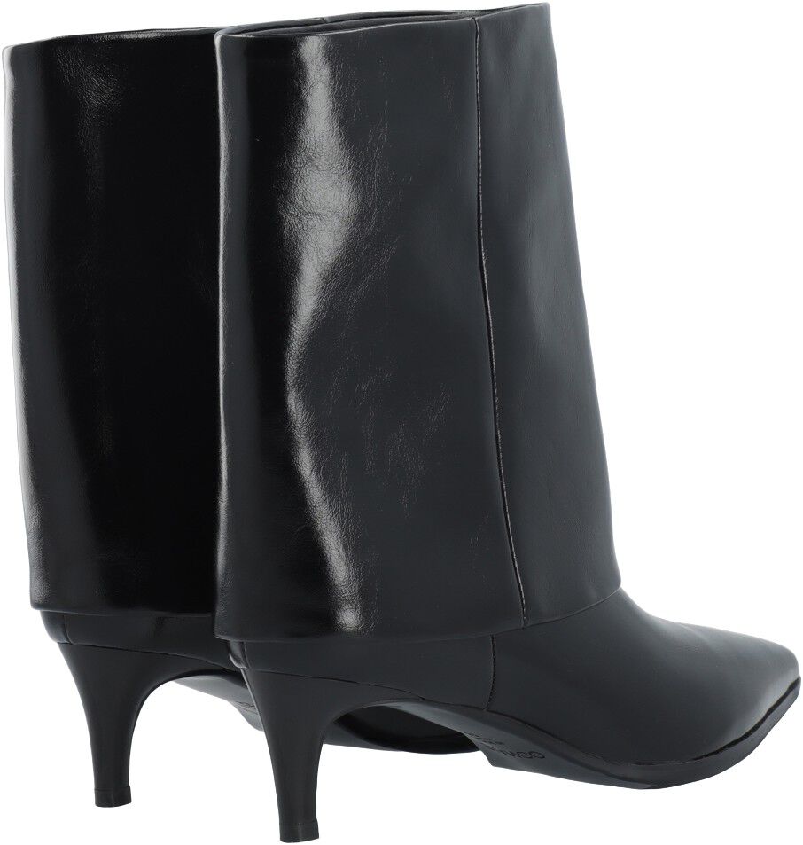 BIAABBIE Mid Fold Over Boot Faux Leather