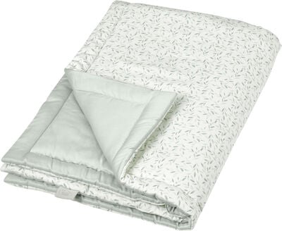 Soft Blanket, 90x120cm - OCS Green Leaves
