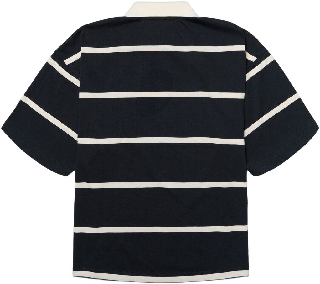 WBHiro S/S Stripe Zip Polo