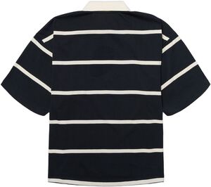 WBHiro S/S Stripe Zip Polo