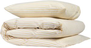 Percale stripe 140x220cm 180TC Straw