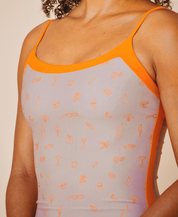 Penida regular badedragt - Dolce Vita Print