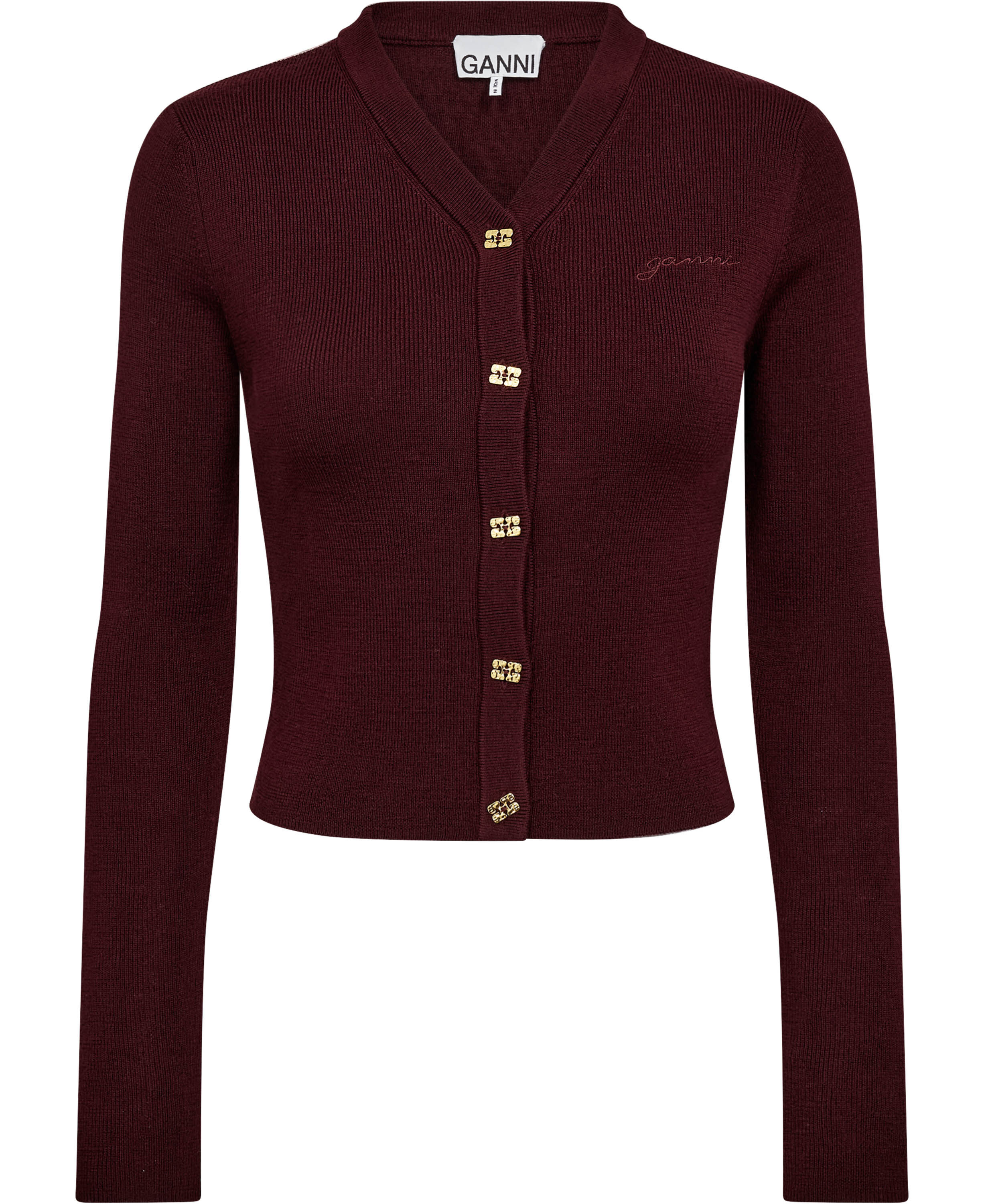 Mini Ribbed Merino Cardigan