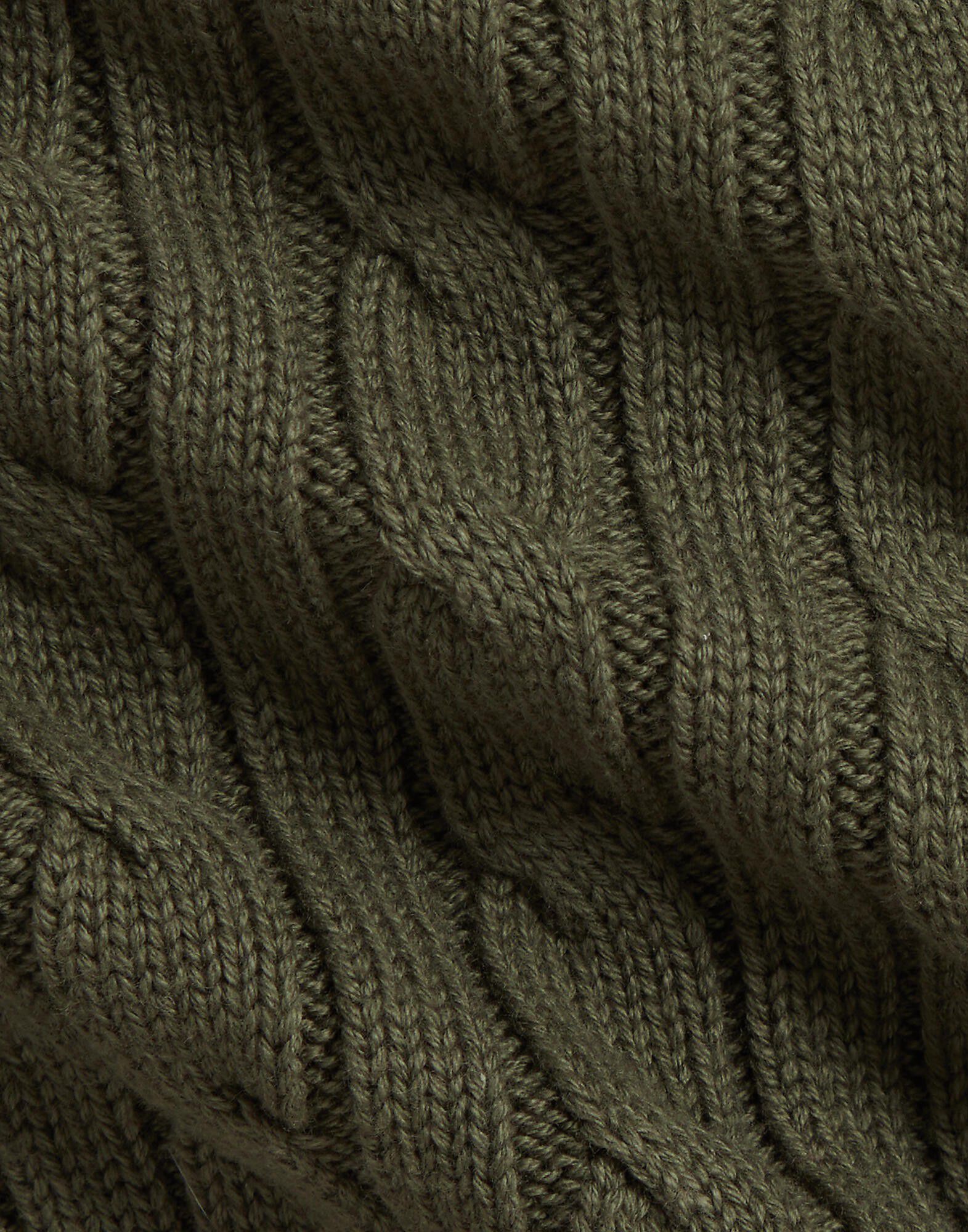 Cable-Knit Cotton Cardigan & Pant