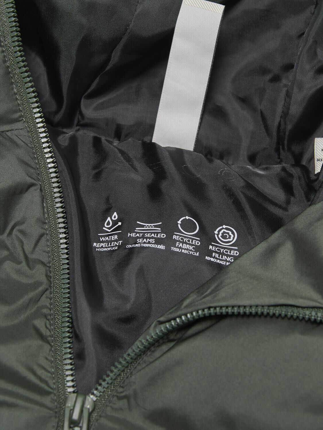 ONSUNION SEAMLES LIFE HOOD PUFFER J