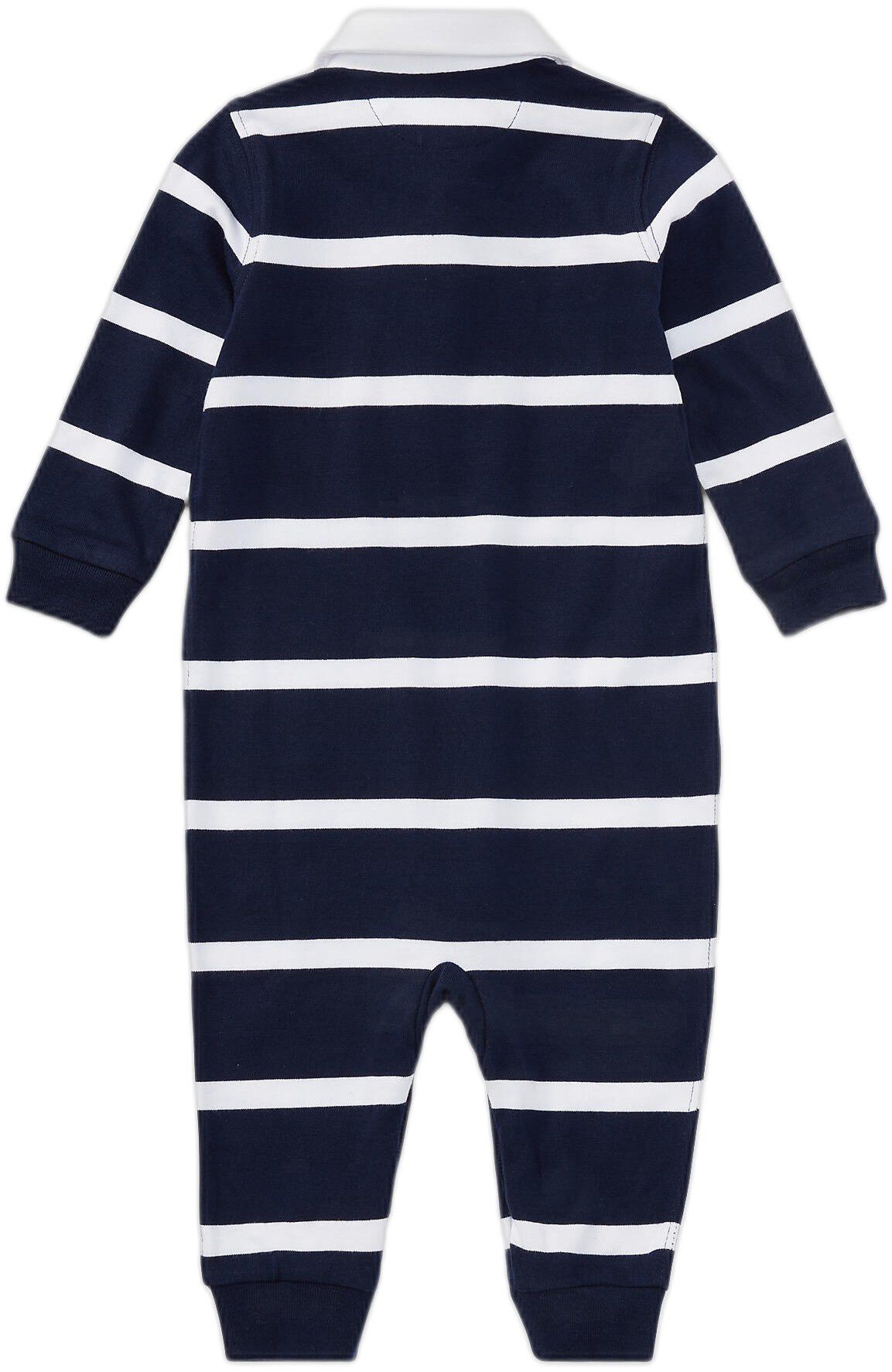 Striped Cotton Jersey Rugby Coverall