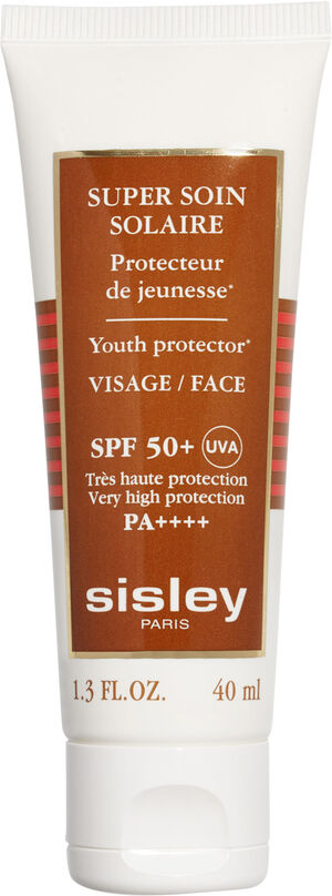 Super Soin Solaire Visage SPF50+ - Facial Sun Cream - tube with pump
