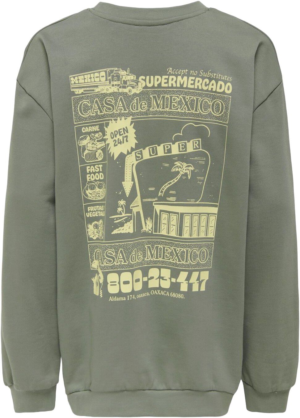 Osjsumon Ovz Ls O-Neck Ub Swt